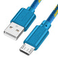 Braided Micro USB Cable 1m/2m/3m Data Sync