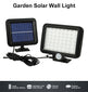 LED Outdoor Solar Wall Light PIR Motion Sensor