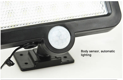 LED Outdoor Solar Wall Light PIR Motion Sensor