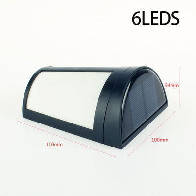 LED Solar Power Light Control Wall Light