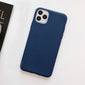 Solid Color Silicone Couples Cases For iphone