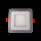 Double Color LED Panel Light 6W 9W 16W